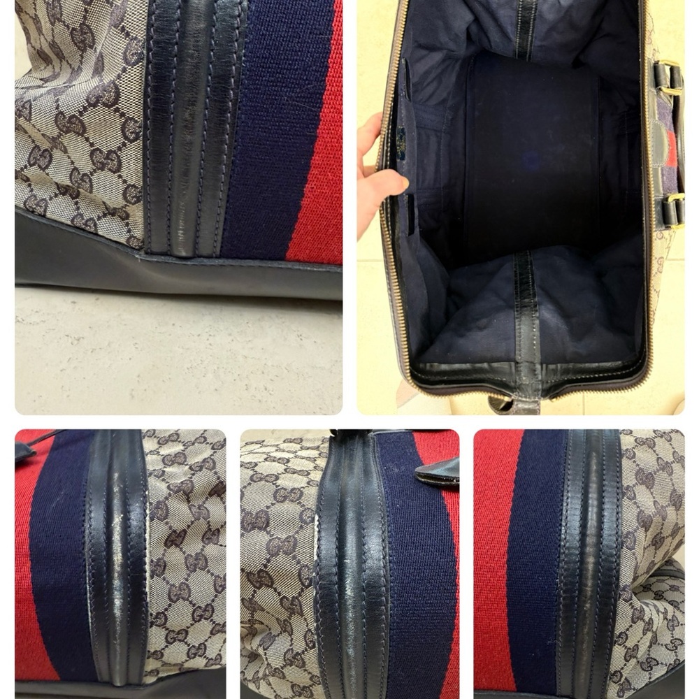 Gucci Vintage Web Train Case - Picture 5 of 6